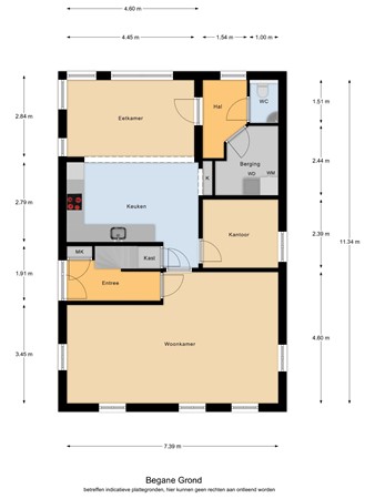 Floorplan - Bieshof 4, 5528 BM Hoogeloon