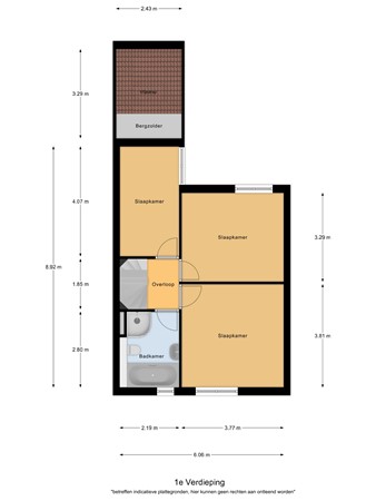 Floorplan - Arthur Van Schendellaan 6, 5531 TV Bladel