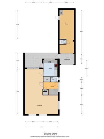 Floorplan - Van Galenstraat 30, 5571 BN Bergeijk