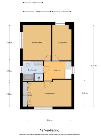 Floorplan - Churchill-laan 26, 5571 AA Bergeijk