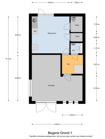 Floorplan - Churchill-laan 26, 5571 AA Bergeijk