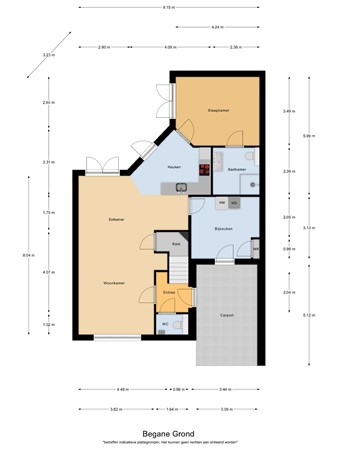 Floorplan - Ekkershof 10, 5541 DX Reusel