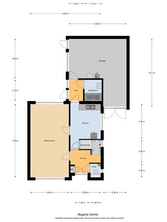 Floorplan - Costverloren 8, 5571 PL Bergeijk