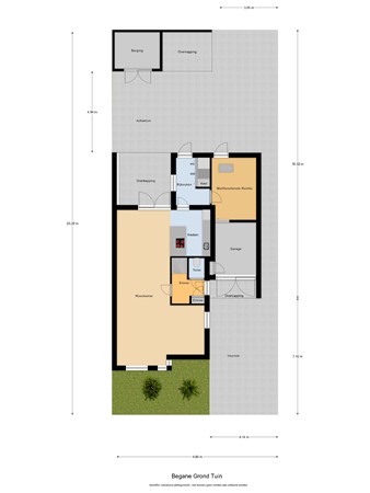 Floorplan - De Groten Ekker 12, 5531 DW Bladel