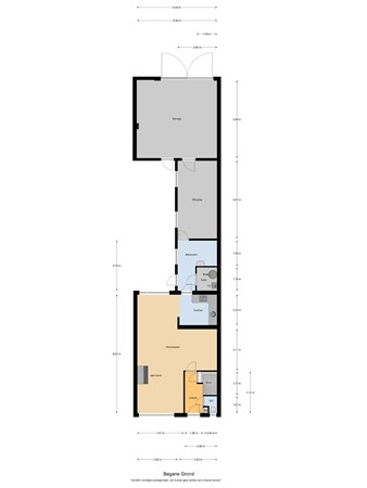 Floorplan - Lavendelstraat 15, 5571 HM Bergeijk