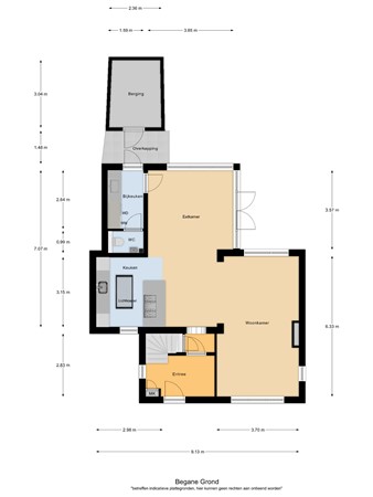 Floorplan - Molenakkers 26, 5571 LD Bergeijk