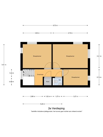 Floorplan - Rootven 16A, 5531 MB Bladel