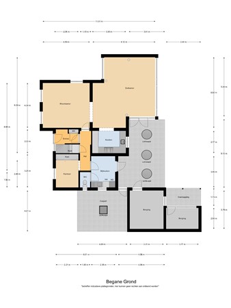 Floorplan - D'n Grote Aard 15, 5512 CK Vessem