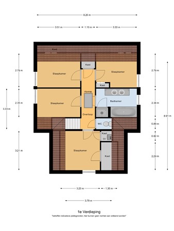 Floorplan - D'n Grote Aard 15, 5512 CK Vessem