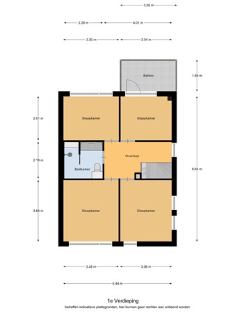 Floorplan - Van Galenstraat 26, 5571 BN Bergeijk
