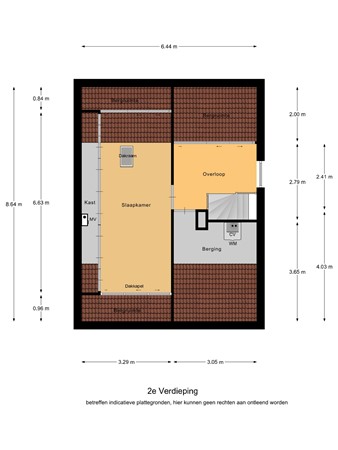 Floorplan - Van Galenstraat 26, 5571 BN Bergeijk