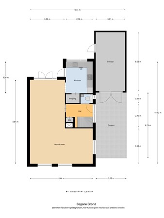 Floorplan - Van Galenstraat 26, 5571 BN Bergeijk