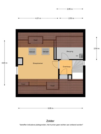 Floorplan - Hofveld 5, 5528 AV Hoogeloon