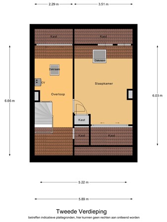 Floorplan - Prins Bernhardstraat 20, 5531 HX Bladel
