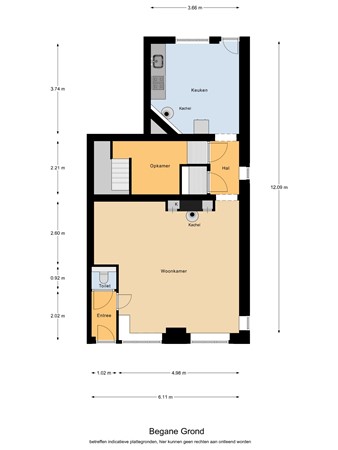 Floorplan - Eykereind 64, 5571 ED Bergeijk