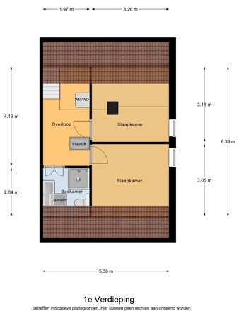 Floorplan - Eykereind 64, 5571 ED Bergeijk