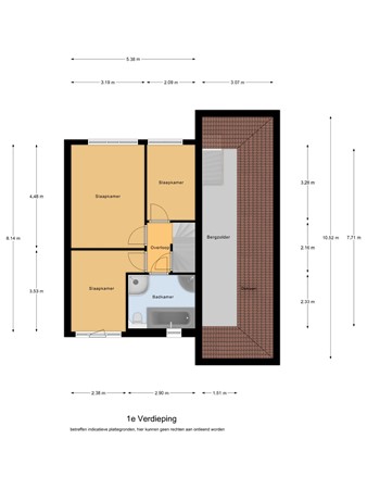 Floorplan - Nieuwstraat 1C, 5527 AR Hapert