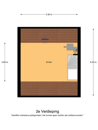 Floorplan - Nieuwstraat 1C, 5527 AR Hapert