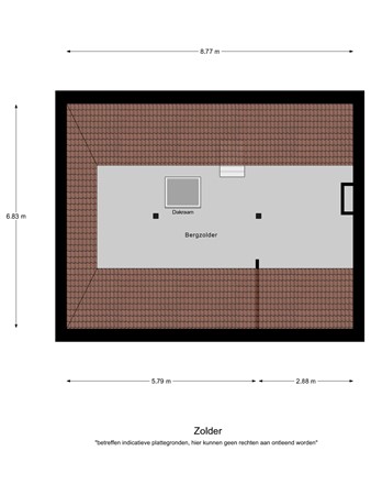 Floorplan - Wolverstraat 30A, 5525 AS Duizel