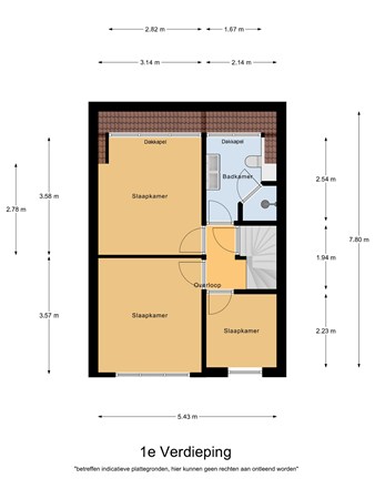 Floorplan - Vogelwikke 38, 5531 KB Bladel