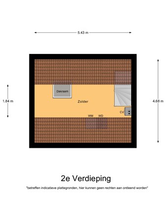 Floorplan - Vogelwikke 38, 5531 KB Bladel