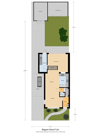 Floorplan - Vogelwikke 38, 5531 KB Bladel