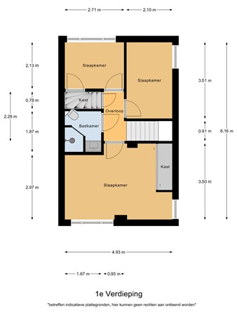 Floorplan - Vendelier 23, 5571 MC Bergeijk