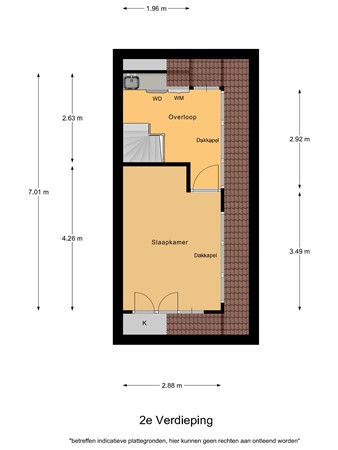 Floorplan - Vendelier 23, 5571 MC Bergeijk