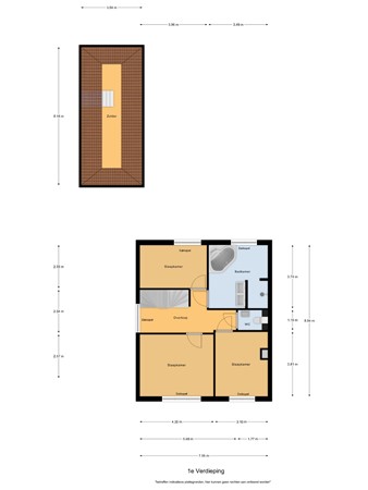 Floorplan - Schuttersweg 16, 5534 BB Netersel