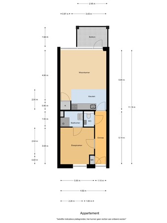 Floorplan - Windvang 6A, 5541 HP Reusel