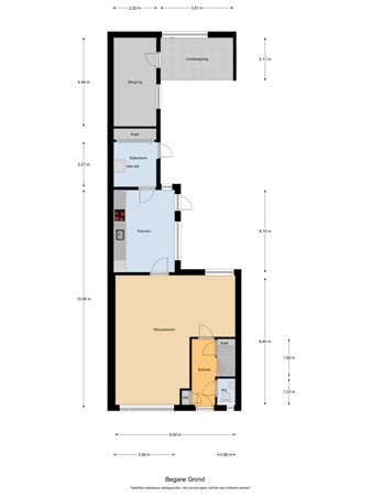 Floorplan - Groeneweg 60, 5541 AJ Reusel