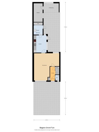 Floorplan - Groeneweg 60, 5541 AJ Reusel