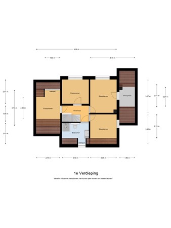 Floorplan - Oude Provincialeweg 18, 5527 BP Hapert