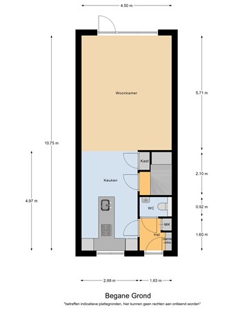 Floorplan - Blaarkop 17, 5527 ET Hapert