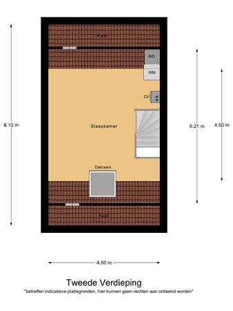 Floorplan - Blaarkop 17, 5527 ET Hapert