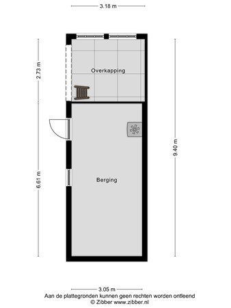 Floorplan - Bandijk 39, 6988 BK Lathum