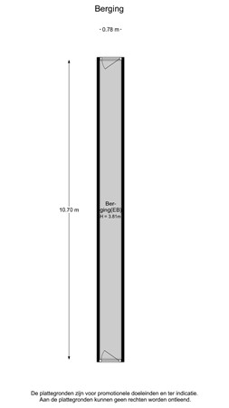 Floorplan - Hertogstraat 8, 6828 ET Arnhem