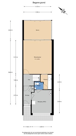 Floorplan - Nettelhorst 2, 6714 MD Ede