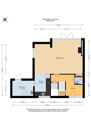 Medium property photo - Paasberglaan 45, 6824 PW Arnhem