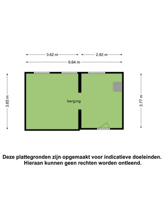 Floorplan - President Jan Lelsstraat 37, 3151 SG Hoek van Holland