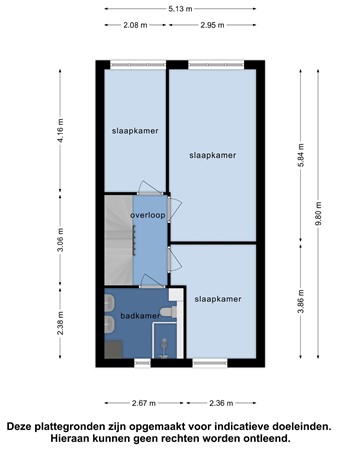 Floorplan - Anthonius de Bruijnhof 21, 3151 ME Hoek van Holland