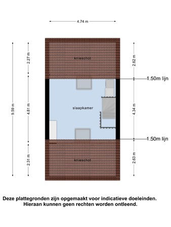 Floorplan - De Ruyterstraat 31, 3151 TJ Hoek van Holland