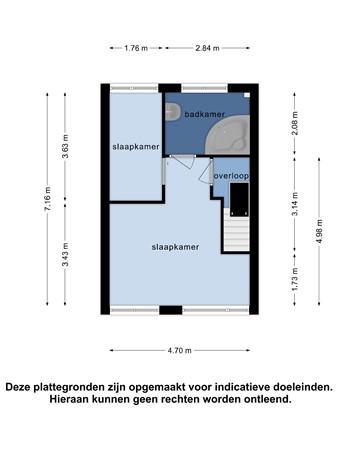 Floorplan - Concordiastraat 12-3, 3151 AA Hoek van Holland