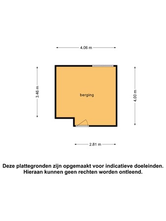 Floorplan - President J.V. Wierdsmastraat 2, 3151 EC Hoek van Holland