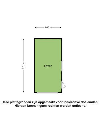 Floorplan - De Ruyterstraat 23, 3151 TJ Hoek van Holland