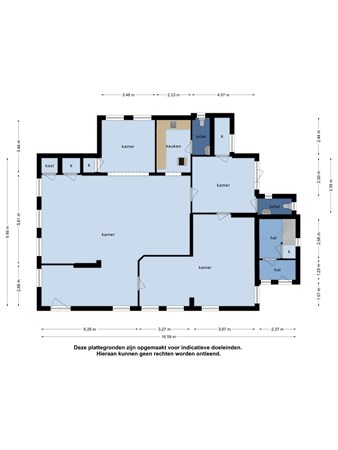 Floorplan - Prins Hendrikstraat 187A, 3151 AG Hoek van Holland