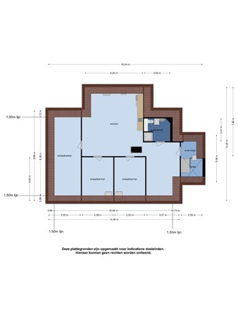 Floorplan - Prins Hendrikstraat 187A, 3151 AG Hoek van Holland