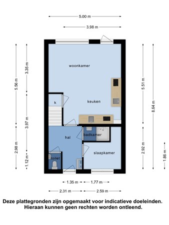 Floorplan - Heliotroop 27, 2691 HJ 's-Gravenzande