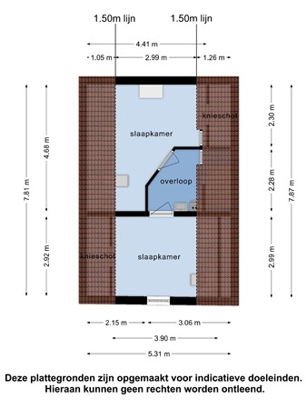 Floorplan - Maasdijk 102-104, 2691 NW 's-Gravenzande