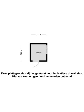 Floorplan - Harmoniestraat 11B, 3151 AB Hoek van Holland